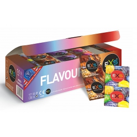 EXS Flavored Condoms Mixed Flavours x144
