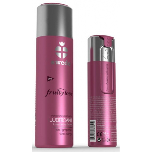 FRUITY LOVE Lubricante con sabor a pomelo y mango 50 ml