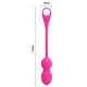 Elvira Vibrating Geisha Balls 8 x 3.2 cm Pink