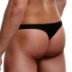 Black Low Waist Thong