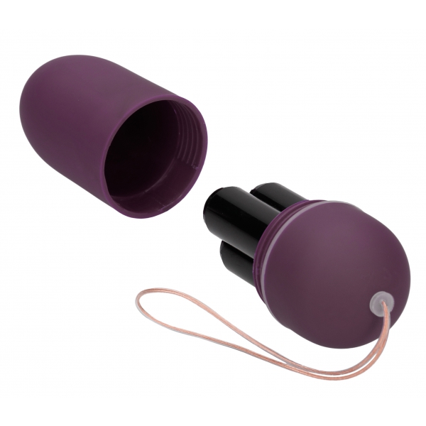 Huevo vibrador inalámbrico Splash 8 x 3,4 cm Morado