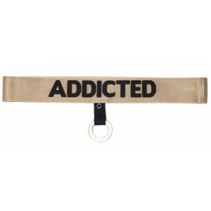 Addicted Cockring flexible avec ceinture GOLD