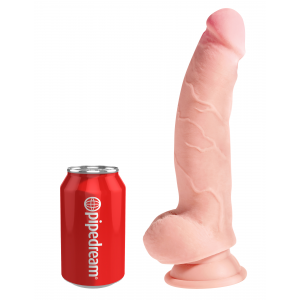 King Cock Realistic Triple Density Dildo 19 x 4.5 cm