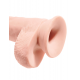 Realistischer Dildo King Cock 3D TRIPLE DENSITY 10 - 20 x 5 cm