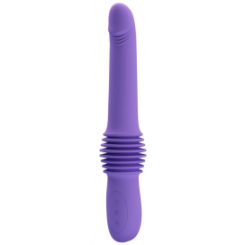 Dildo mit Schub Pazuzu 15 x 3.5 cm Violett