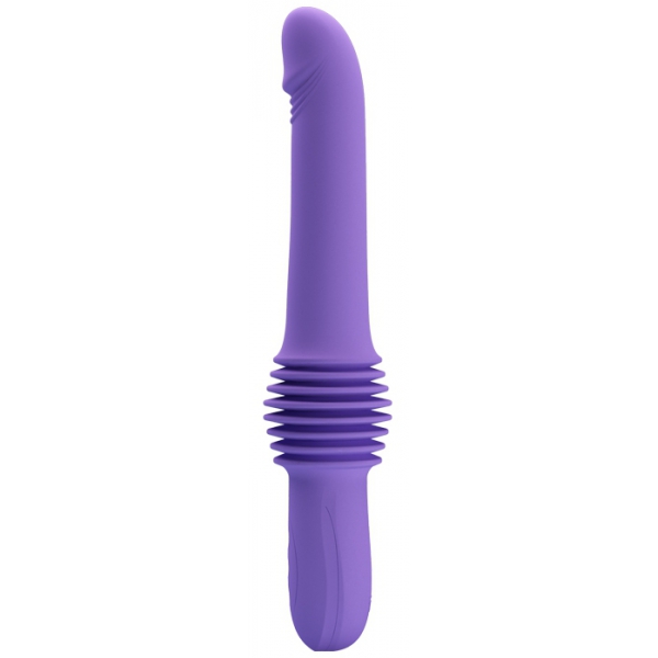 Dildo met push-up Pazuzu 15 x 3,5 cm Paars