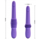 Dildo mit Schub Pazuzu 15 x 3.5 cm Violett