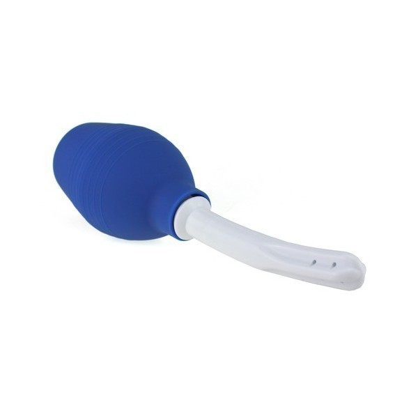 Blue Anal Shower Enema Bulb 2 - Inserção 12 x 2cm