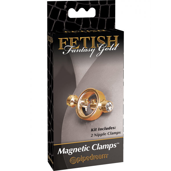 Magnetic Gold Nipple Clips