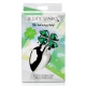 Plug de Joalharia Lucky Gem Clover 9 x 4 cm