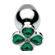 Plug de Joalharia Lucky Gem Clover 9 x 4 cm