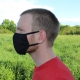 Alternative cotton mask Black