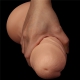 Dildo curvo realistico 20 x 6,5 cm