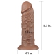 Dildo Chubby 23 x 6.5 cm Brown