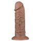 Dildo Chubby 23 x 6.5 cm Brown