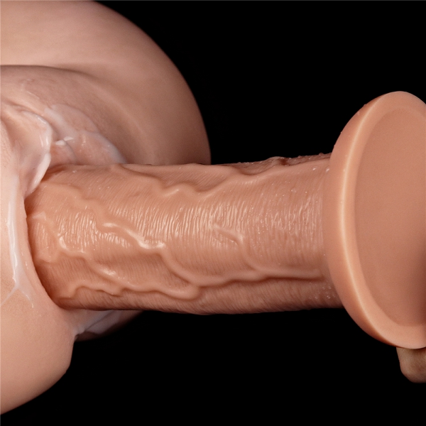 Dildo vibratório longo 25 x 6 cm