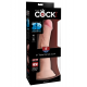 Gode réaliste King Cock 3D TRIPLE DENSITY 8 - 21 x 4.5 cm