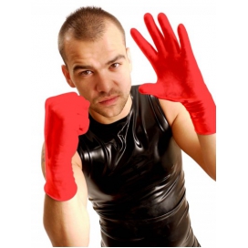 Faust-Handgelenk-Handschuhe Rot