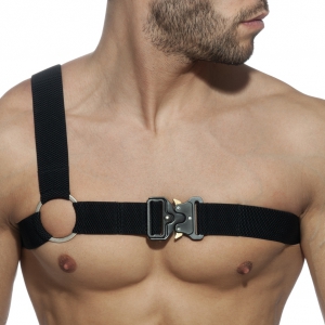 Addicted CLIPPED GLADIATOR Harness Black