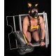 PUPPY SET YELLOW LEATHER EARS AND TONGUE