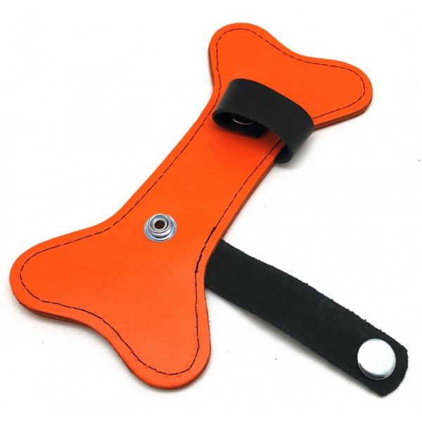 PUPPY BONE LEATHER ORANGE