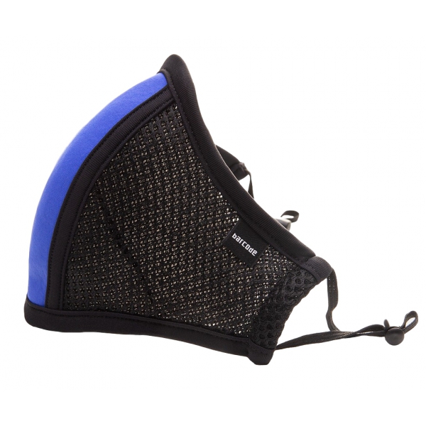 D12 LIEUTENANT SKYLE Masker Zwart en Blauw