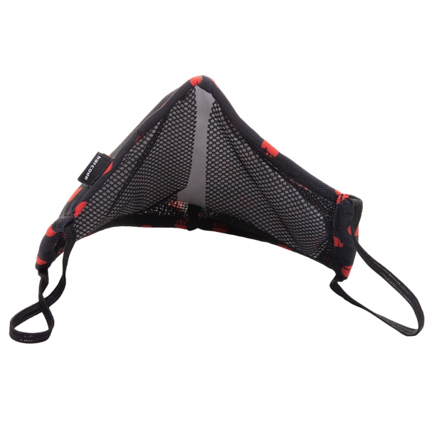 C95 MAJOR GENERAL MICHELINHO Mask Black and Red