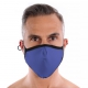 Fashion Blue Seamless Washable Mask