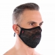 Washable Mesh Over-Mask Black