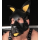 PUPPY SET YELLOW LEATHER EARS AND TONGUE