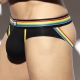 Jockstrap RAINBOW Black