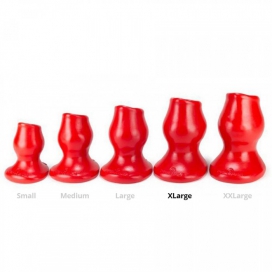 Oxballs Ficha Foda Porco-Fole XL 14 x 8,5cm Vermelha