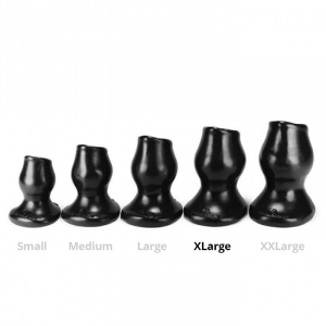 Oxballs TUNNEL XL - PIG HOLE 4 BLACK By OXBALLS