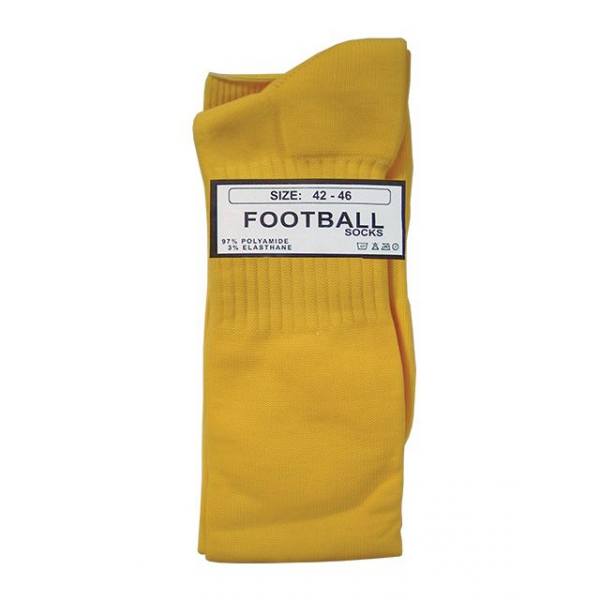 High Socks Foot Socks Yellow