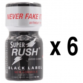 Super Rush Etichetta Nera 10ml x6