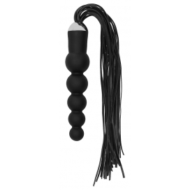 Ouch! Martinet-Gode BLACK WHIP Beads 15 x 4 cm