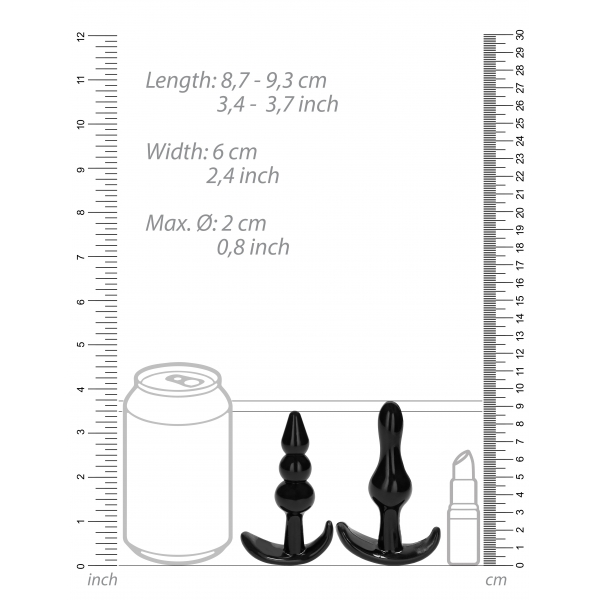 Set van 4 gevarieerde geluidspluggen N°80