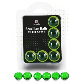 Secret Play Vibrador Bolas Brasileñas x6