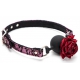 Bola com Rose Bud Gag Pink