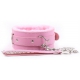 Roze Bont Halsband en Lood