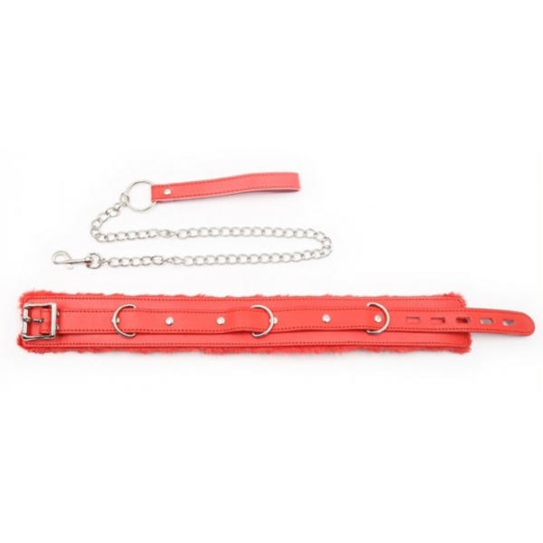 Fur Sweet Red collar and leash