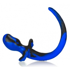 Oxballs Plug Queue Puppy Tail Beagle 9.5 x 5 cm Bleu