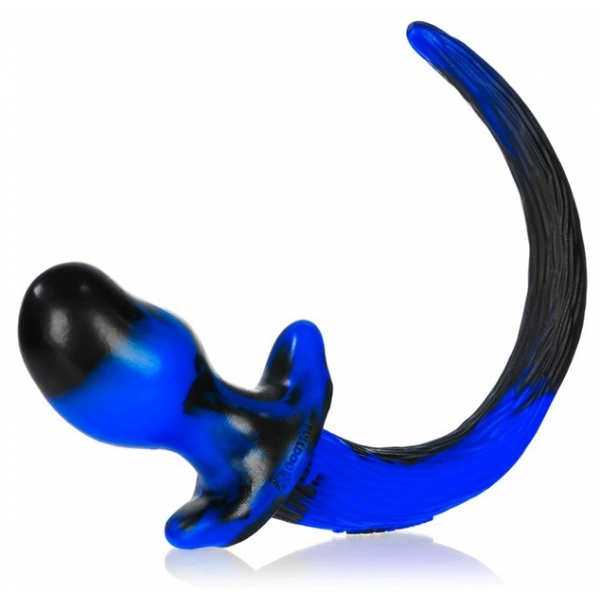 Plug Queue Puppy Tail Beagle 9.5 x 5 cm Bleu