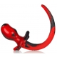 Plug Puppy Tail Beagle 9.5 x 5 cm Red