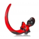 Plug Queue Puppy Tail Oxballs BULLDOG 11.5 x 6 cm Rouge