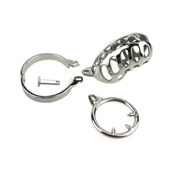 Male Chastity Device Lock Stainless Steel Cock Cage