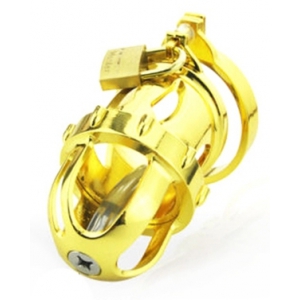 Chastity cage with Kinger urethra rod 7 x 3.4cm - Rod 4.5cm