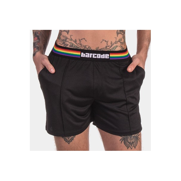 Pantalón corto Barcode Pride Negro