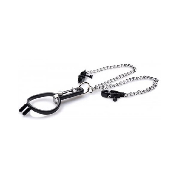 Degraded Mouth gag and nipple clamps