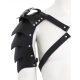 Arnês com Gladiator Shoulder Pad Preto